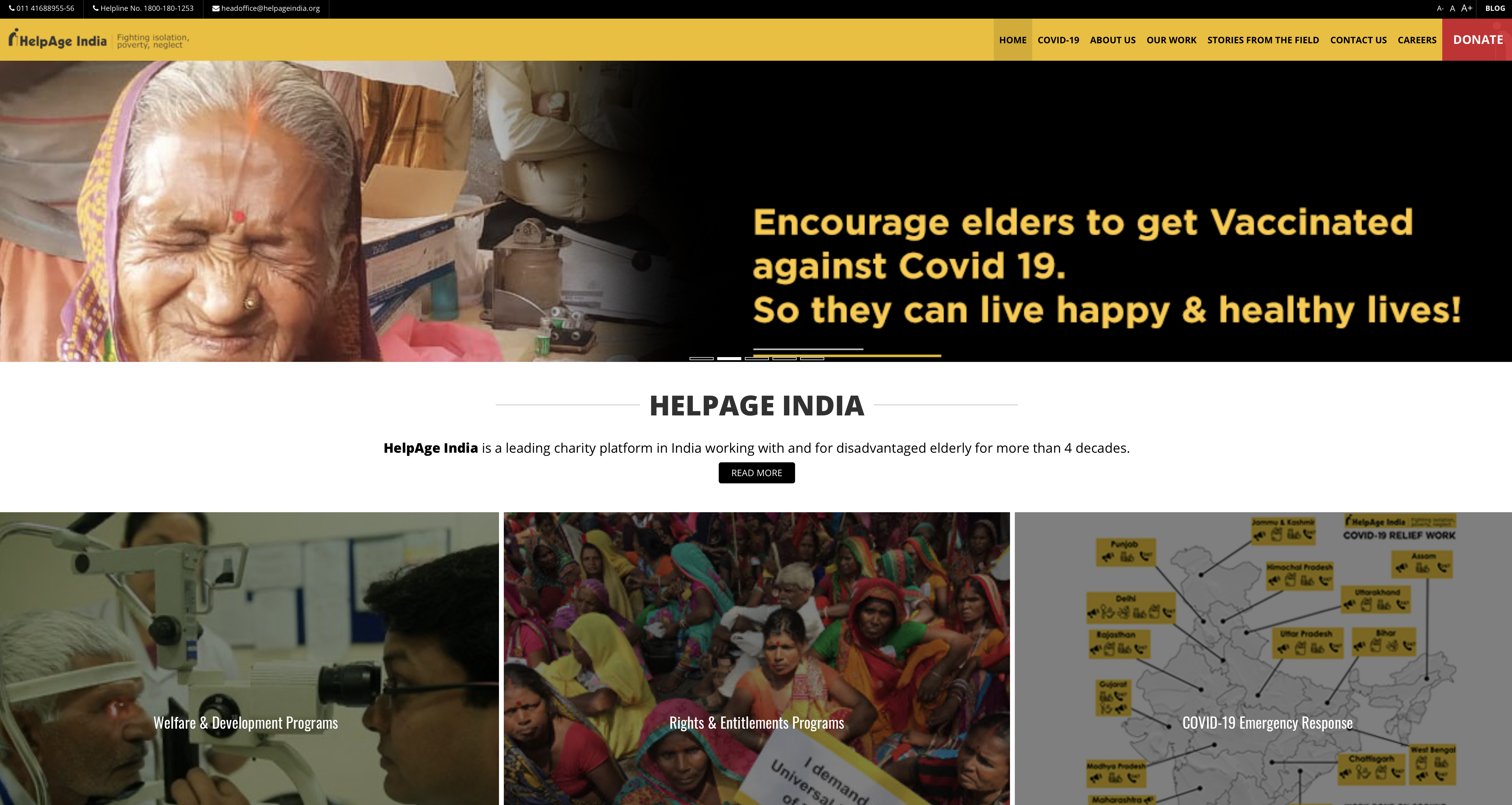 HelpAge India on X: 