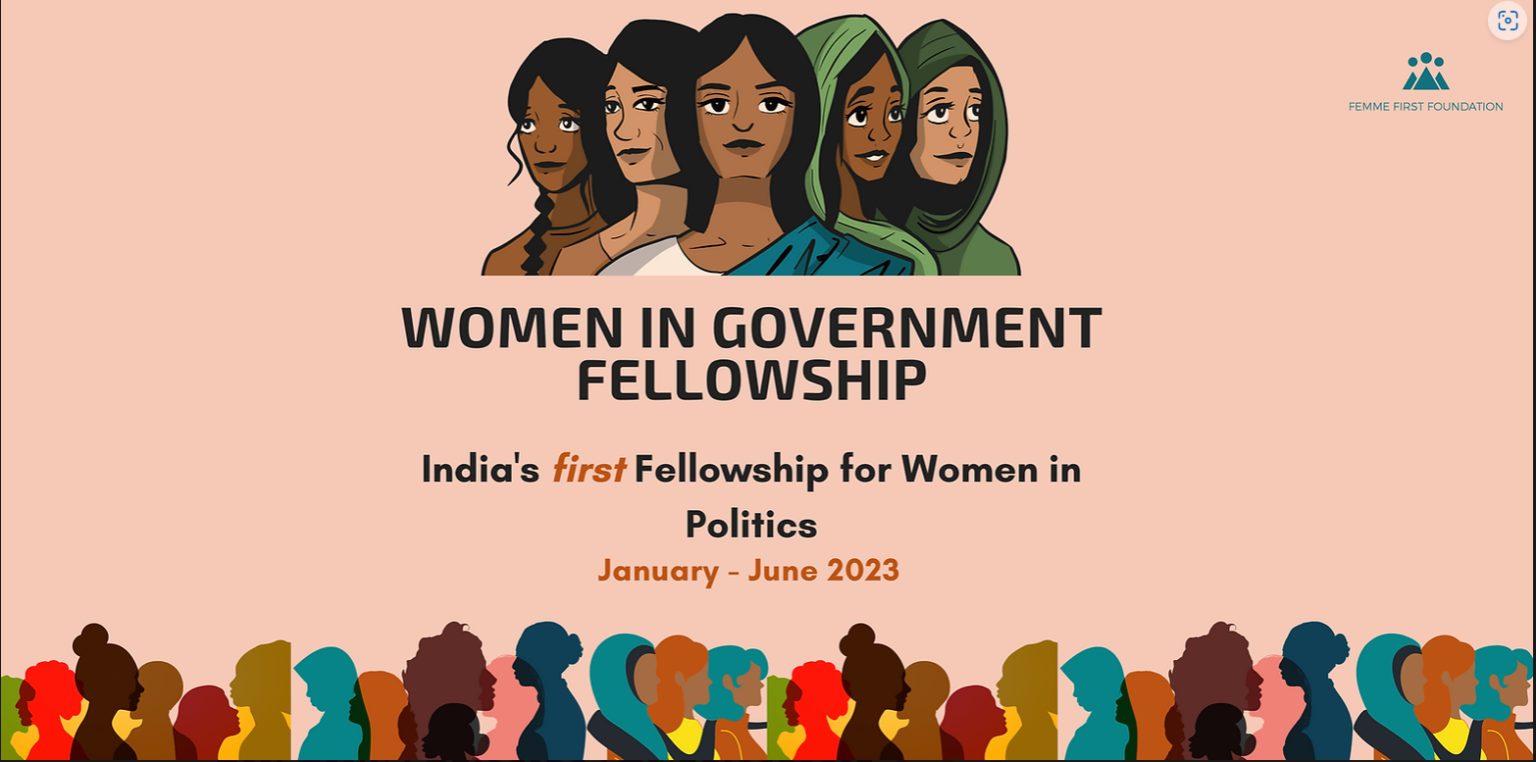 Applications to the 2nd cohort : Women in Government Fellowship 2023 ...