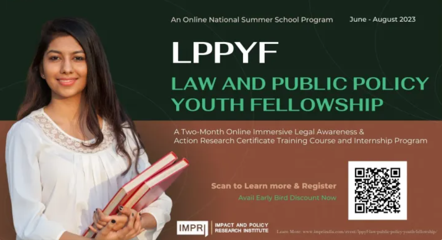 Law And Public Policy Youth Fellowship Lppyf Impri Devinfo In