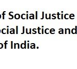 Ministry of Social Justice and Empowerment (MSJ&E)